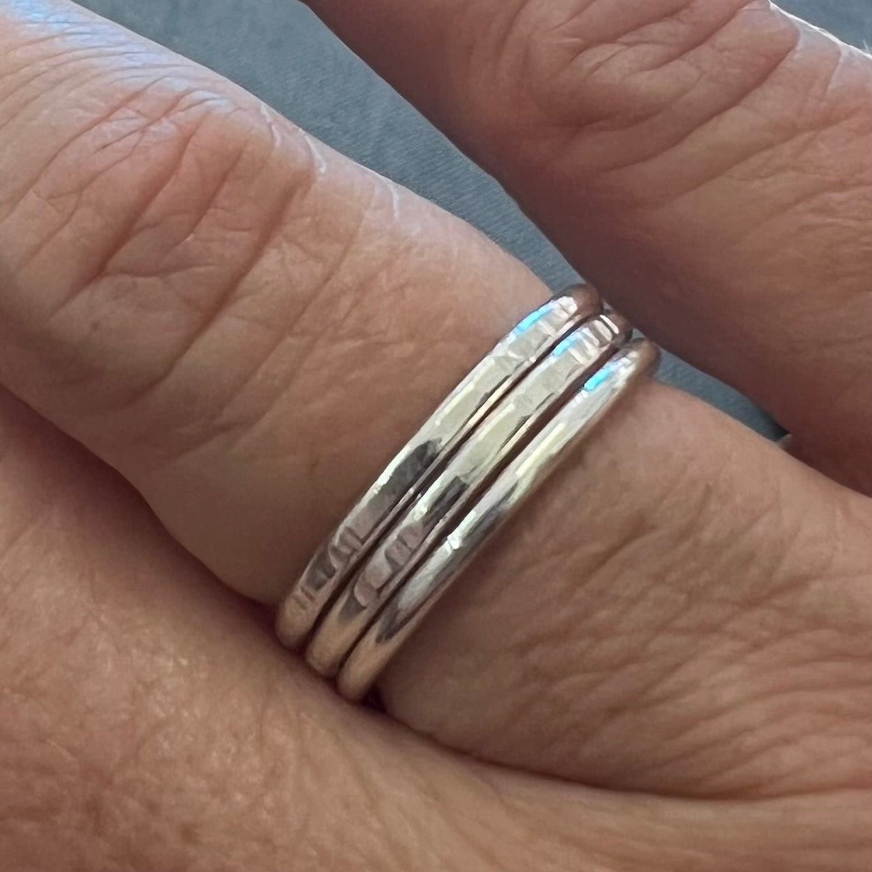 Sterling Silver Stacking Rings Workshop ( 2 Hours )