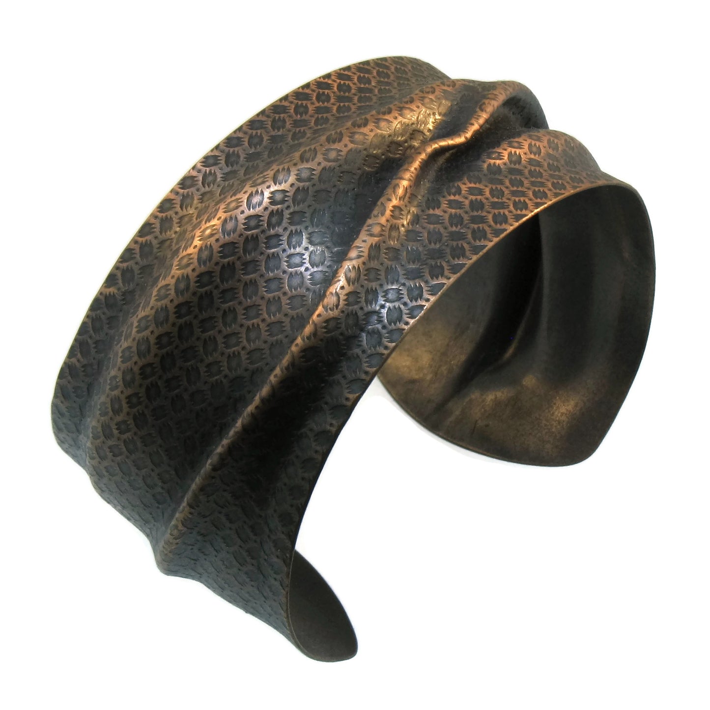 Fold Formed Copper Cuff Bracelet Workshop ( 3 Hours )