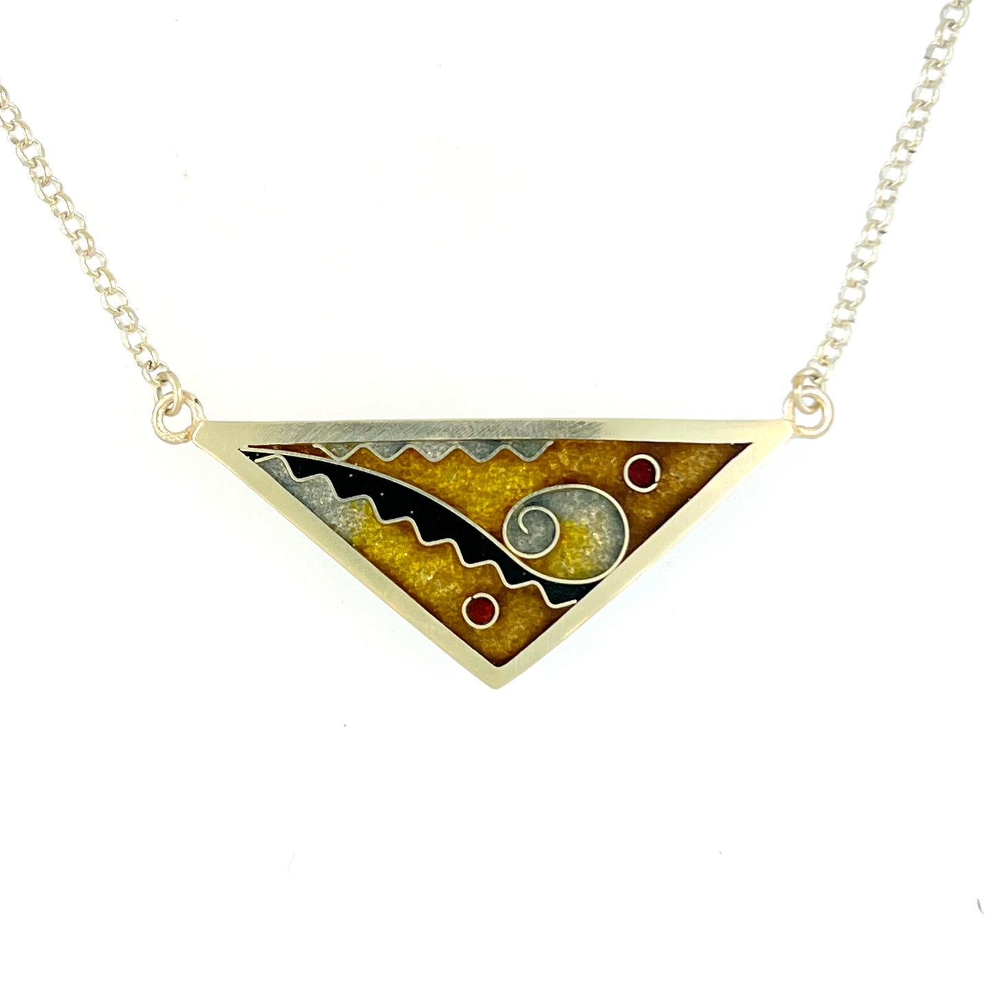 Triangle Necklace (Earth)