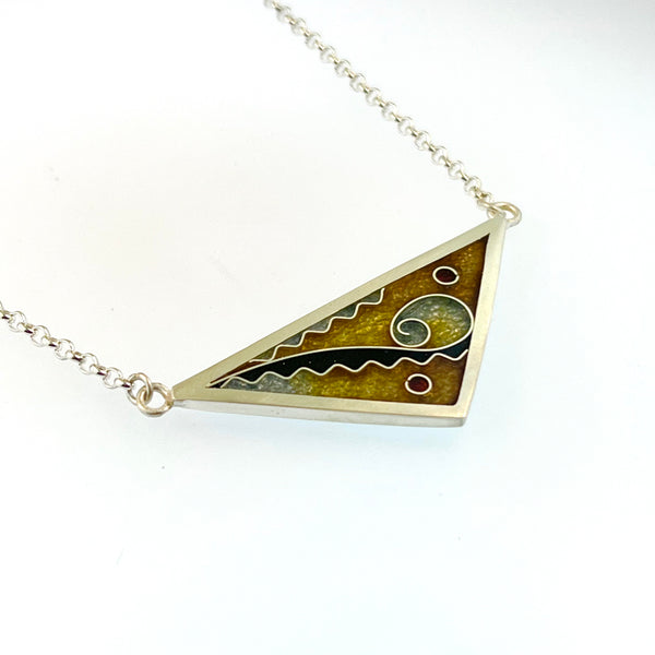 Triangle Necklace (Earth)
