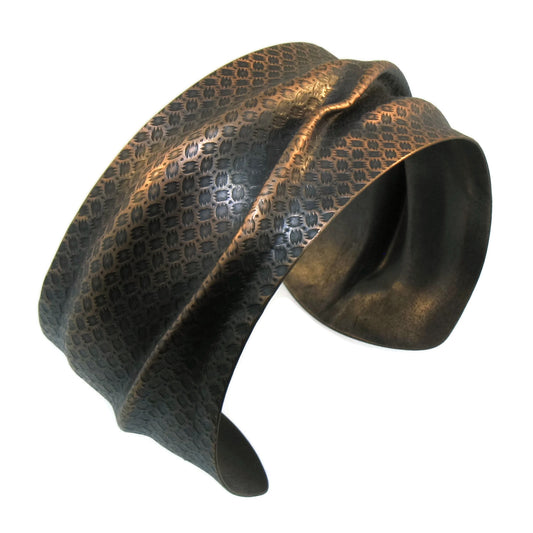 Fold Formed Copper Cuff Bracelet Workshop ( 3 Hours )