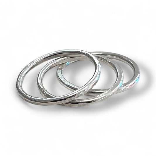 Sterling Silver Stacking Rings Workshop ( 2 Hours )
