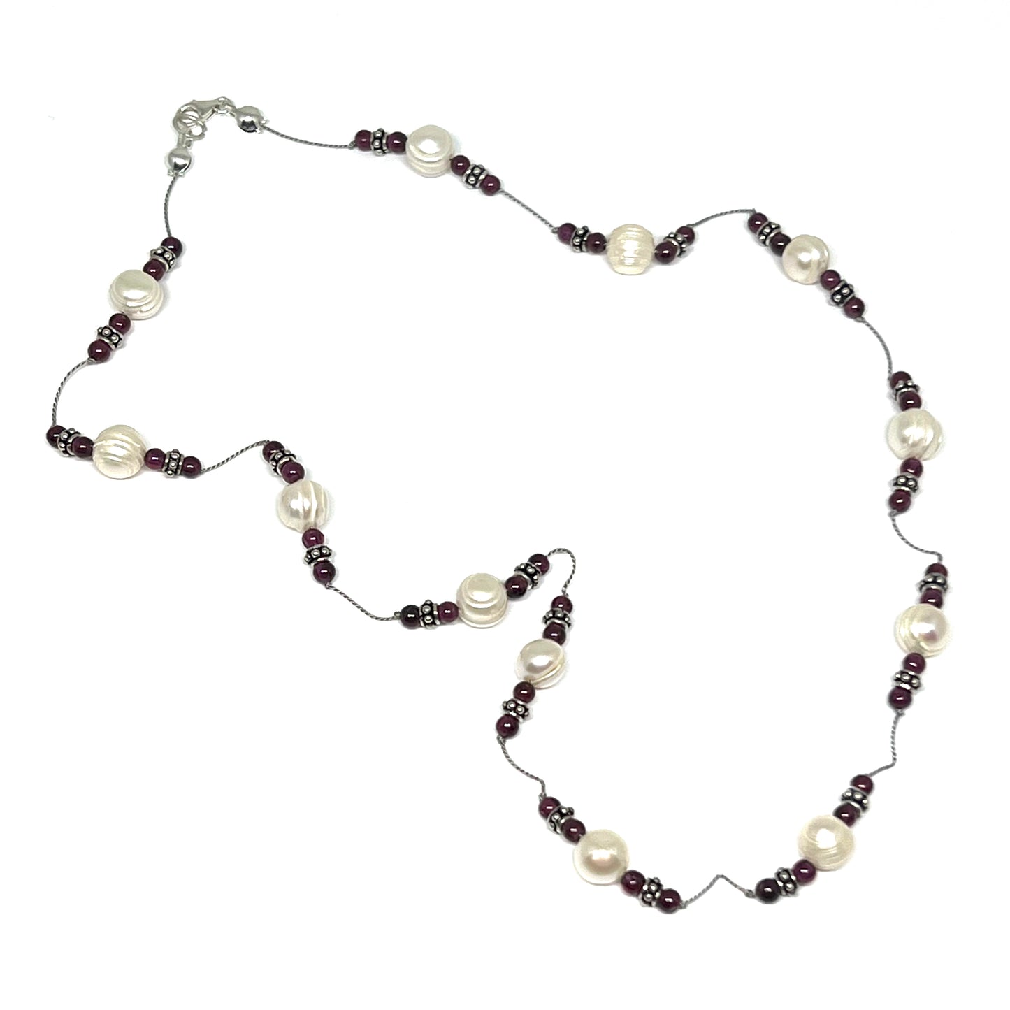 January 20th  1:00-4:00 Freshwater Pearl and Semi-Precious Necklace Workshop